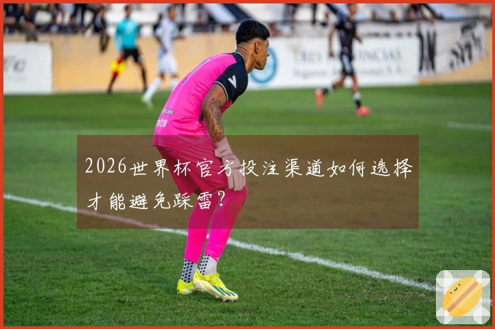 2026世界杯官方投注渠道如何选择才能避免踩雷？