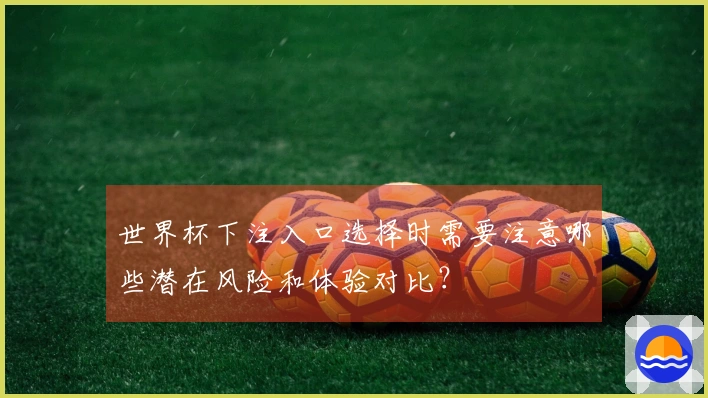 世界杯下注入口选择时需要注意哪些潜在风险和体验对比？